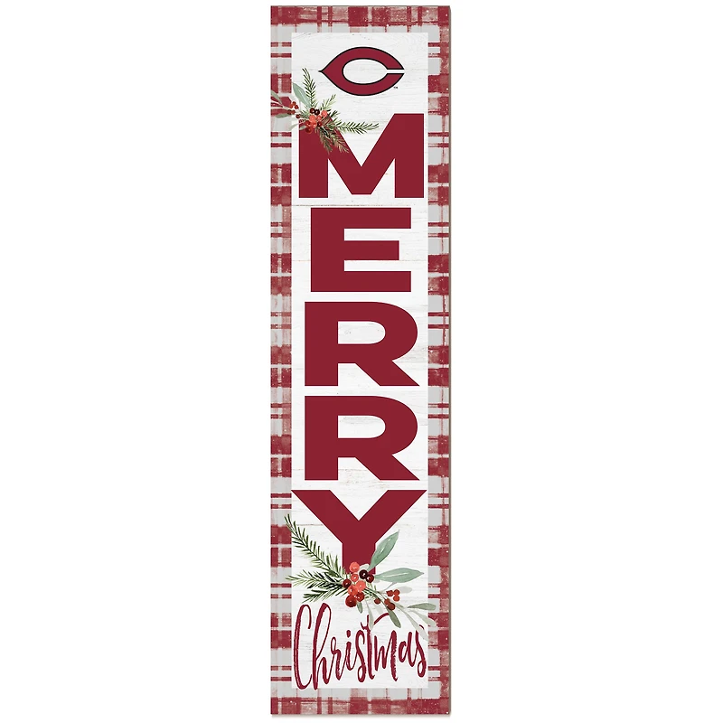 UChicago Maroons 12'' x 48'' Outdoor Christmas Leaner