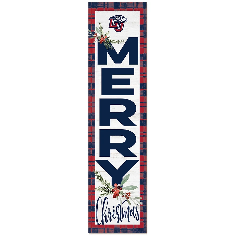 Liberty Flames 12'' x 48'' Outdoor Christmas Leaner