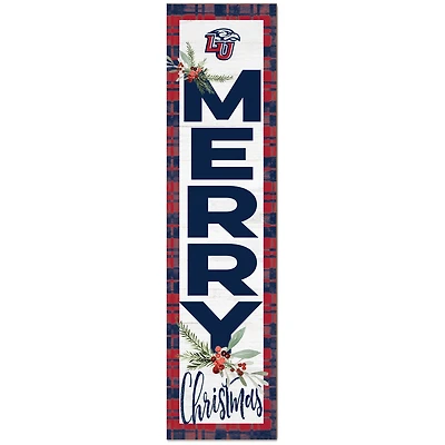 Liberty Flames 12'' x 48'' Outdoor Christmas Leaner