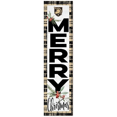 Army Black Knights 12'' x 48'' Outdoor Christmas Leaner