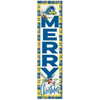 Delaware Fightin' Blue Hens 12'' x 48'' Outdoor Christmas Leaner
