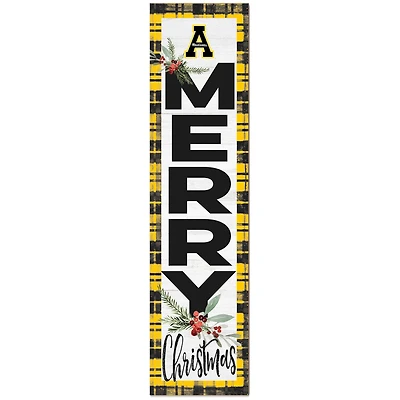 Appalachian State Mountaineers 12'' x 48'' Outdoor Christmas Leaner