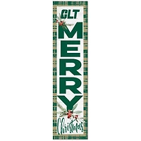 Charlotte 49ers 12'' x 48'' Outdoor Christmas Leaner