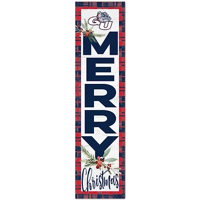 Gonzaga Bulldogs 12'' x 48'' Outdoor Christmas Leaner