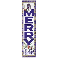 James Madison Dukes 12'' x 48'' Outdoor Christmas Leaner