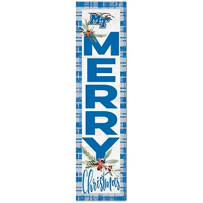 MTSU Blue Raiders 12'' x 48'' Outdoor Christmas Leaner