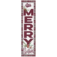 Montana Grizzlies 12'' x 48'' Outdoor Christmas Leaner