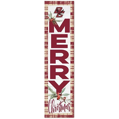 Boston College Eagles 12'' x 48'' Outdoor Christmas Leaner