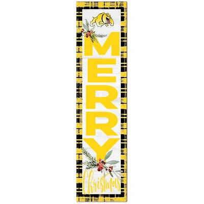 Bowie State Bulldogs 12'' x 48'' Outdoor Christmas Leaner