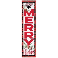 Clark Atlanta University Panthers 12'' x 48'' Outdoor Christmas Leaner