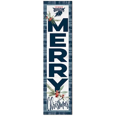 Howard Bison 12'' x 48'' Outdoor Christmas Leaner