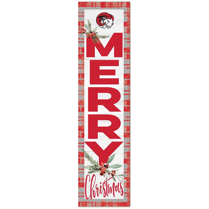 Winston-Salem State Rams 12'' x 48'' Outdoor Christmas Leaner