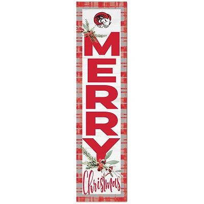 Winston-Salem State Rams 12'' x 48'' Outdoor Christmas Leaner