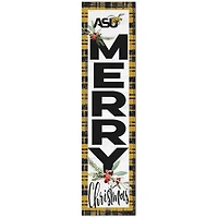 Alabama State Hornets 12'' x 48'' Outdoor Christmas Leaner