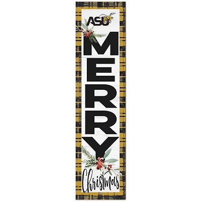 Alabama State Hornets 12'' x 48'' Outdoor Christmas Leaner