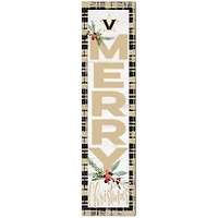 Vanderbilt Commodores 12'' x 48'' Outdoor Christmas Leaner