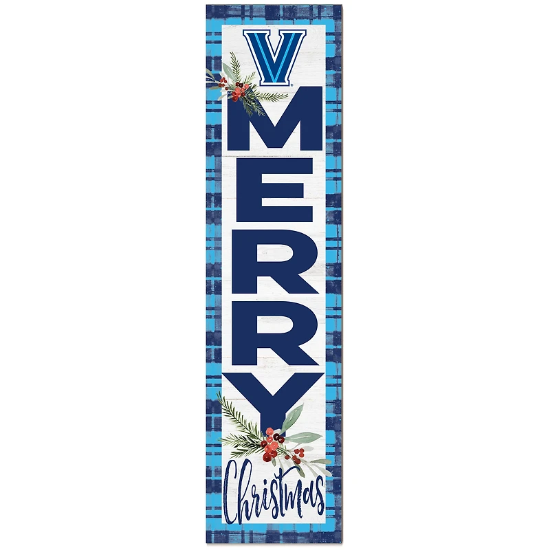 Villanova Wildcats 12'' x 48'' Outdoor Christmas Leaner