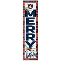 Auburn Tigers 12'' x 48'' Outdoor Christmas Leaner