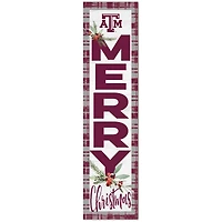 Texas A&M Aggies 12'' x 48'' Outdoor Christmas Leaner