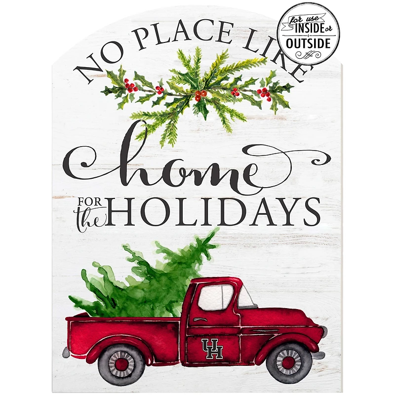 Houston Cougars 16'' x 22'' Holiday Marquee Sign