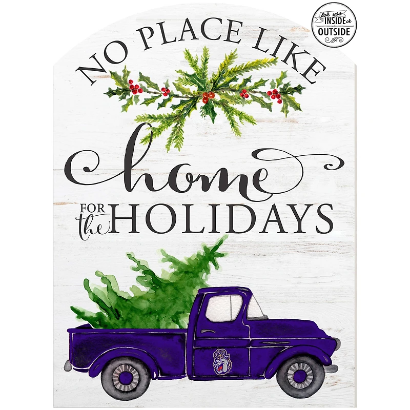 James Madison Dukes 16'' x 22'' Holiday Marquee Sign
