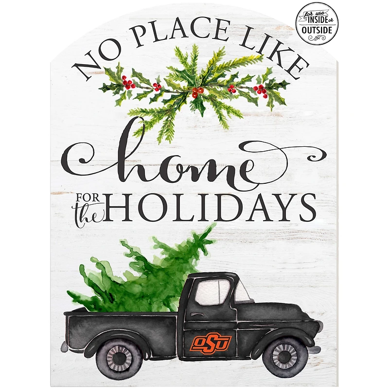Oklahoma State Cowboys 16'' x 22'' Holiday Marquee Sign