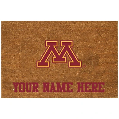 Minnesota Golden Gophers 19.5'' x 29.5'' Personalized Door Mat