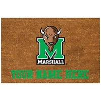 Marshall Thundering Herd 19.5'' x 29.5'' Personalized Door Mat