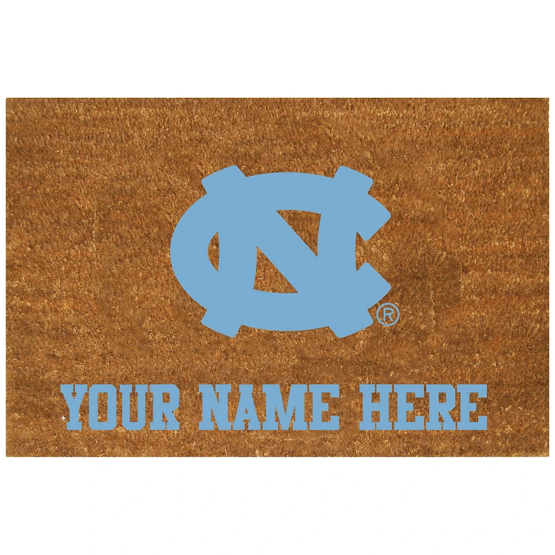 North Carolina Tar Heels 19.5'' x 29.5'' Personalized Door Mat