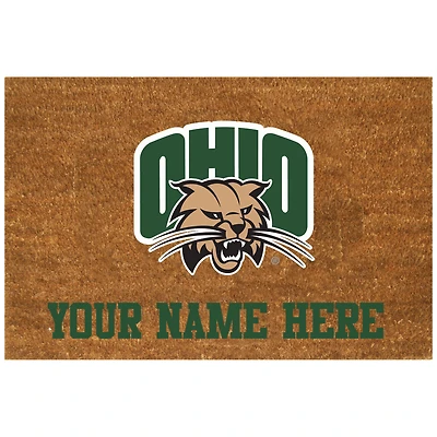Ohio Bobcats 19.5'' x 29.5'' Personalized Door Mat