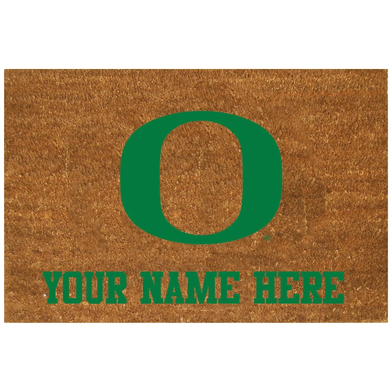 Oregon Ducks 19.5'' x 29.5'' Personalized Door Mat