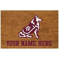 Texas A&M Aggies 19.5'' x 29.5'' Personalized Door Mat