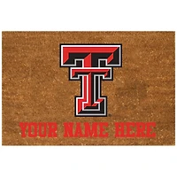 Texas Tech Red Raiders 19.5'' x 29.5'' Personalized Door Mat