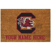 South Carolina Gamecocks 19.5'' x 29.5'' Personalized Door Mat
