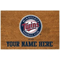 Minnesota Twins 19.5'' x 29.5'' Personalized Door Mat