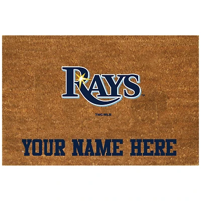 Tampa Bay Rays 19.5'' x 29.5'' Personalized Door Mat