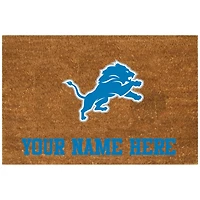 Detroit Lions 19.5'' x 29.5'' Personalized Door Mat