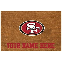 San Francisco 49ers 19.5'' x 29.5'' Personalized Door Mat