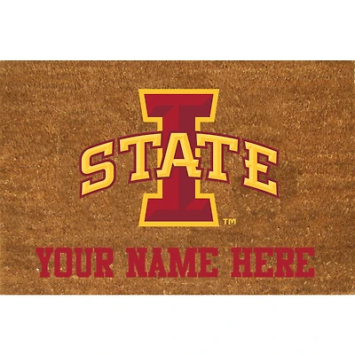 Iowa State Cyclones 23'' x 35'' Personalized Door Mat