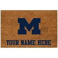 Michigan Wolverines 23'' x 35'' Personalized Door Mat