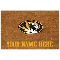 Missouri Tigers 23'' x 35'' Personalized Door Mat