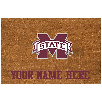 Mississippi State Bulldogs 23'' x 35'' Personalized Door Mat