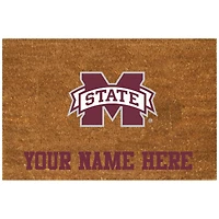 Mississippi State Bulldogs 23'' x 35'' Personalized Door Mat