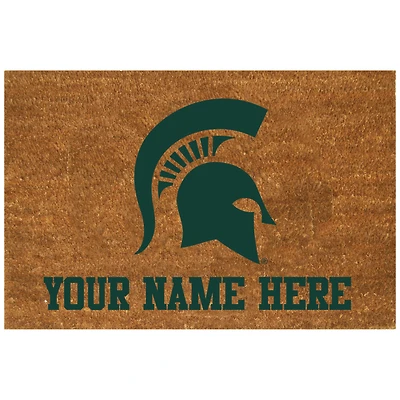 Michigan State Spartans 23'' x 35'' Personalized Door Mat
