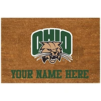 Ohio Bobcats 23'' x 35'' Personalized Door Mat