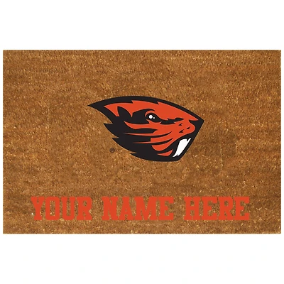 Oregon State Beavers 23'' x 35'' Personalized Door Mat