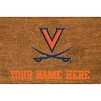 Virginia Cavaliers 23'' x 35'' Personalized Door Mat