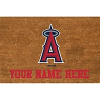 Los Angeles Angels 23'' x 35'' Personalized Door Mat