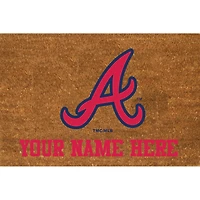 Atlanta Braves 23'' x 35'' Personalized Door Mat