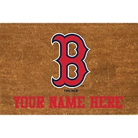 Boston Red Sox 23'' x 35'' Personalized Door Mat